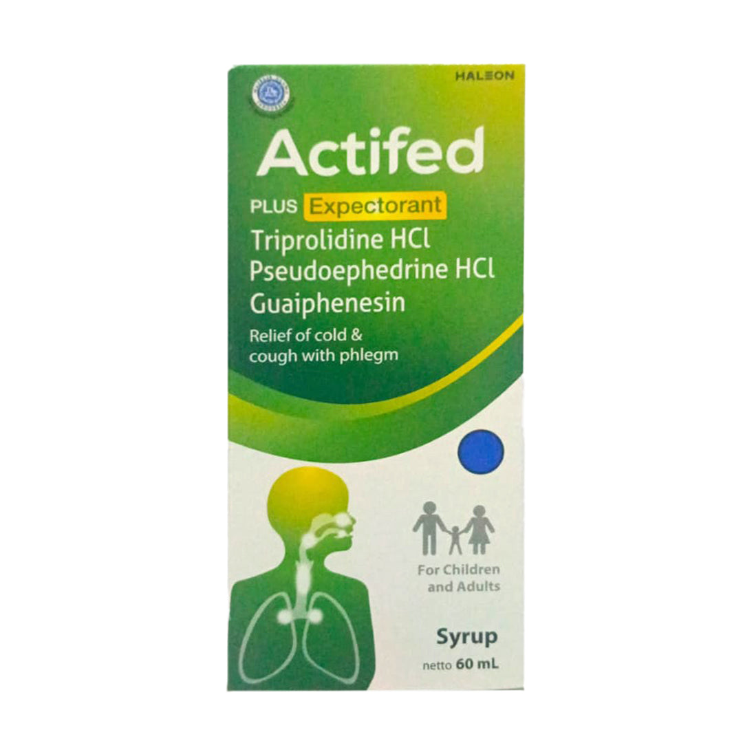 Actifed Plus Expectorant Sterling Sirup
