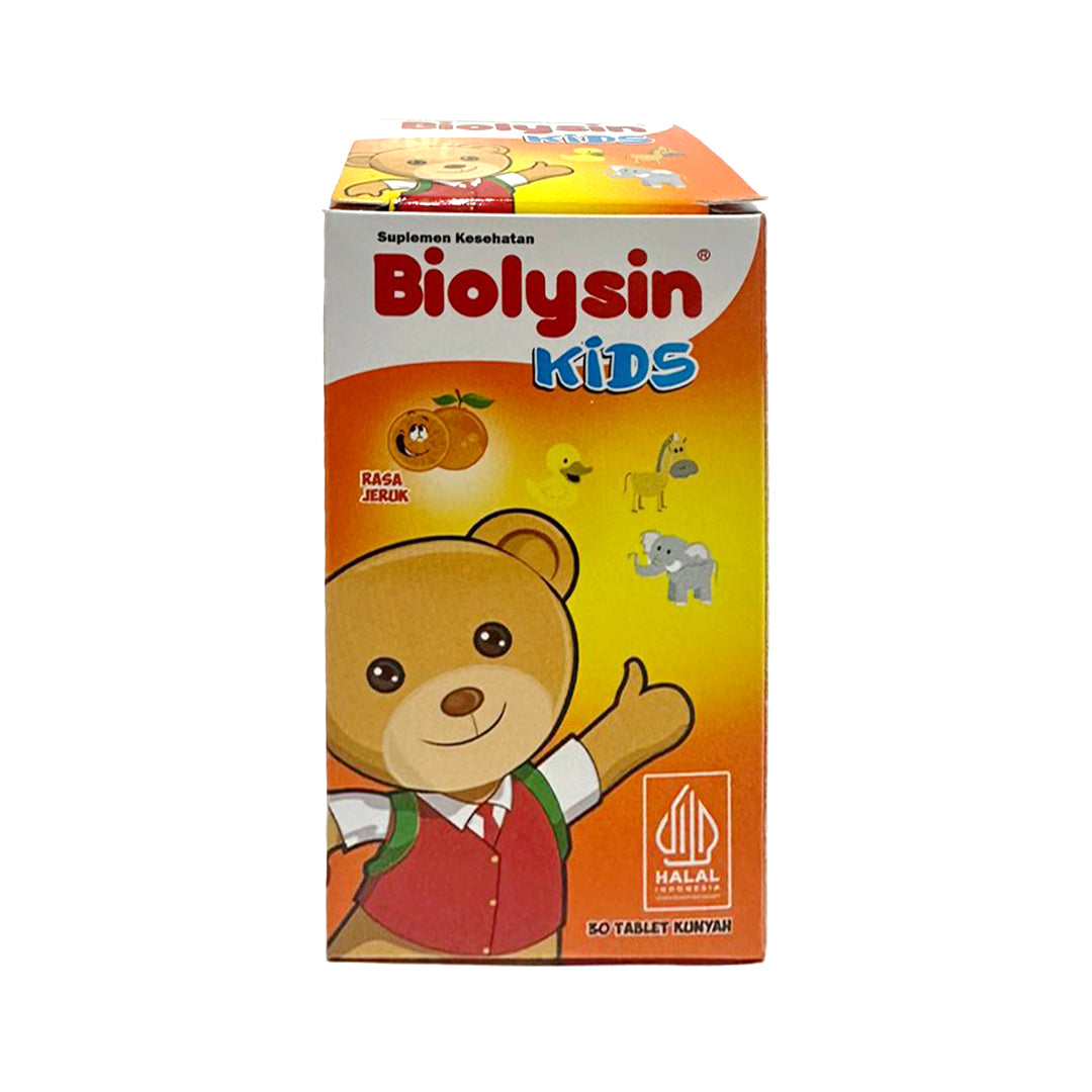 Biolysin Kids Rasa Jeruk Tablet