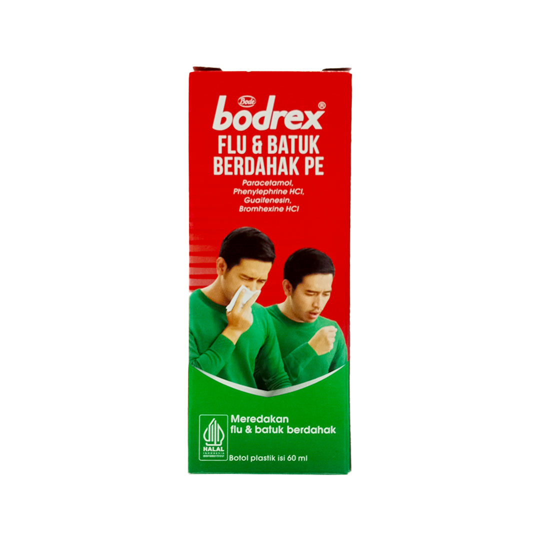 Bodrex Flu Dan Batuk Berdahak Pe Sirup