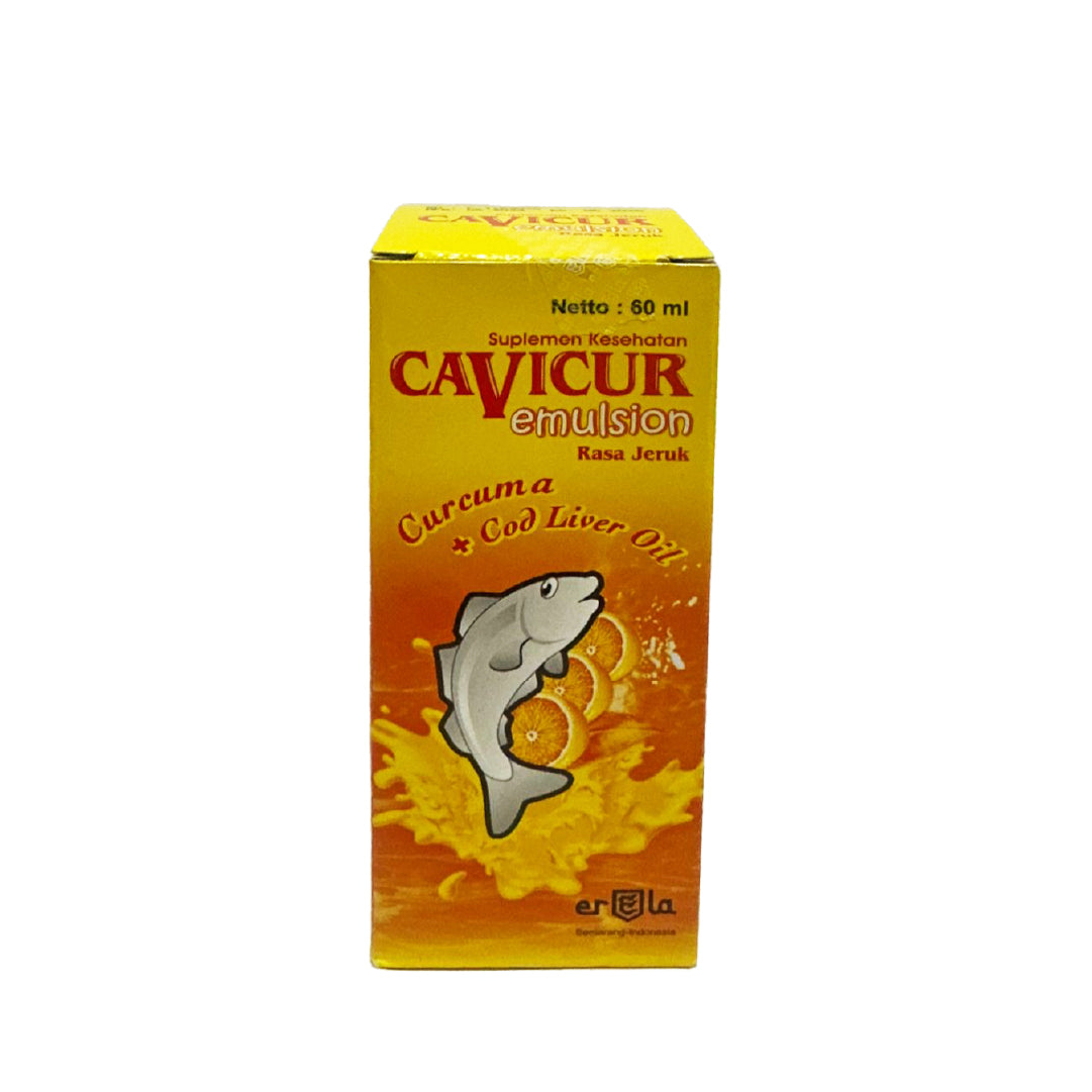 Cavicur Emulsion (Rasa Jeruk) 