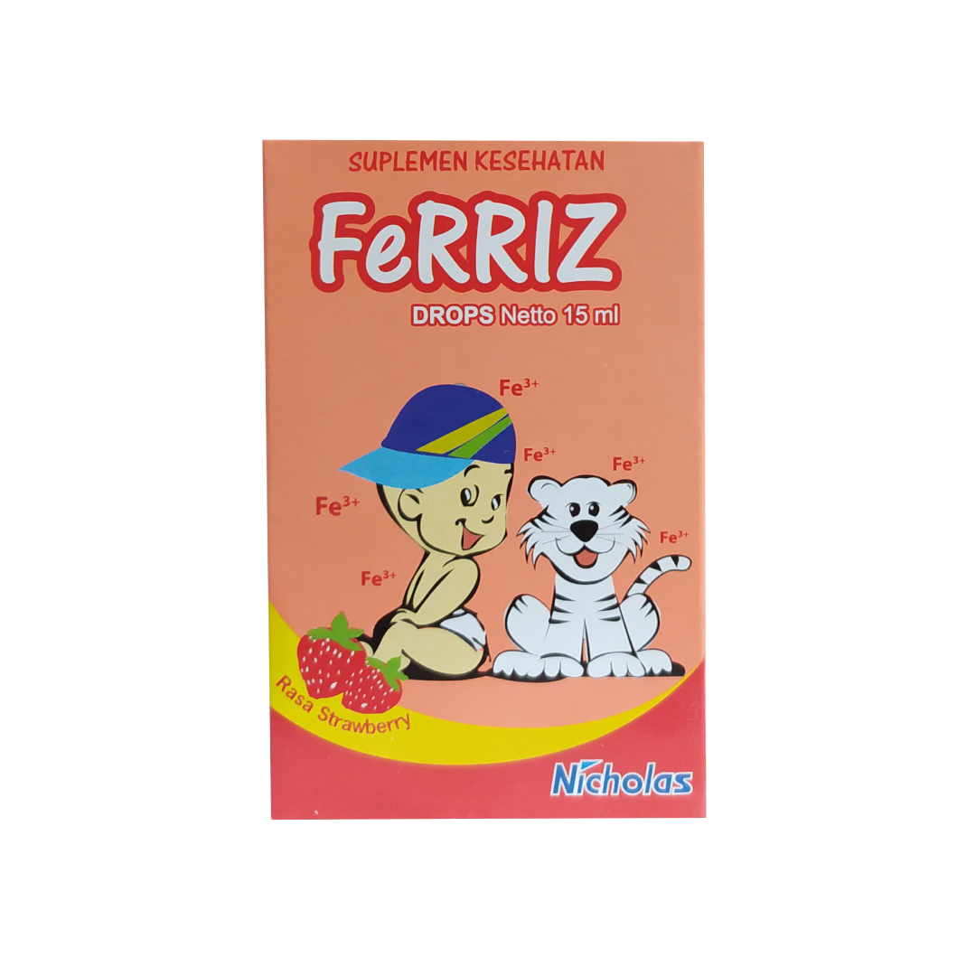 Ferriz Rasa Strawberry Drops
