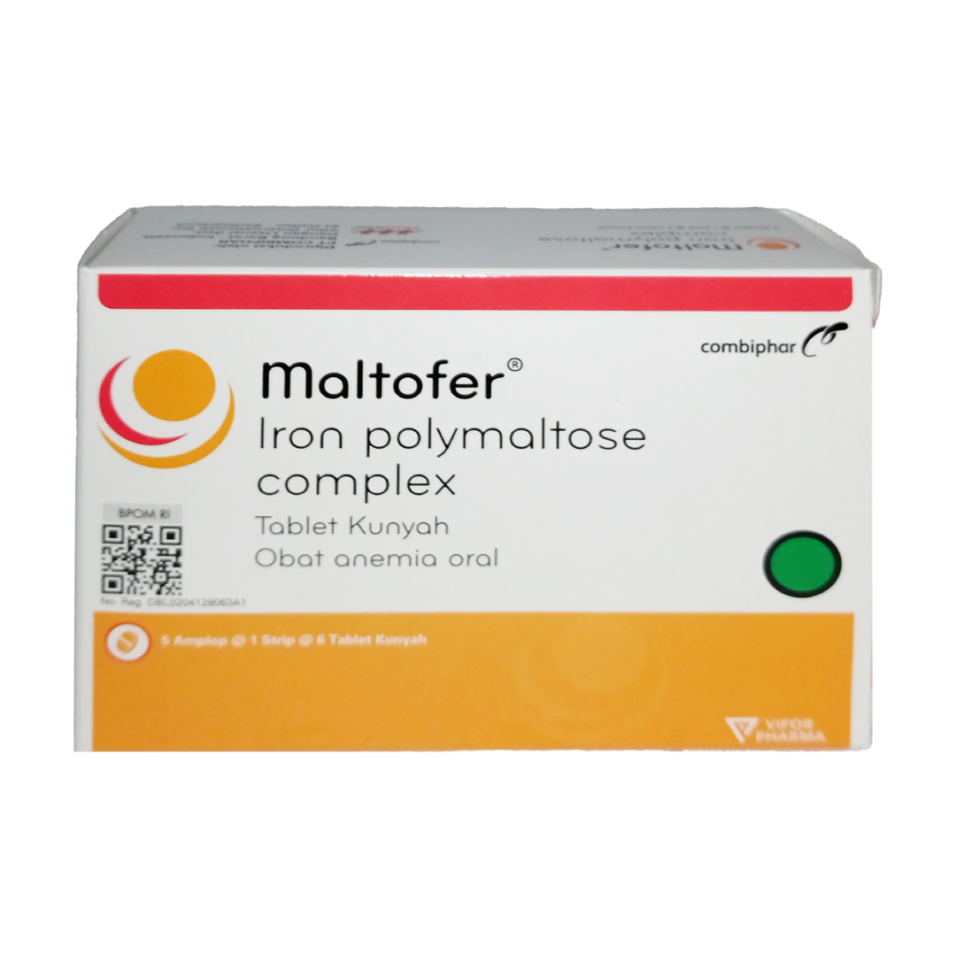 Maltofer Tablet Kunyah 100 Mg