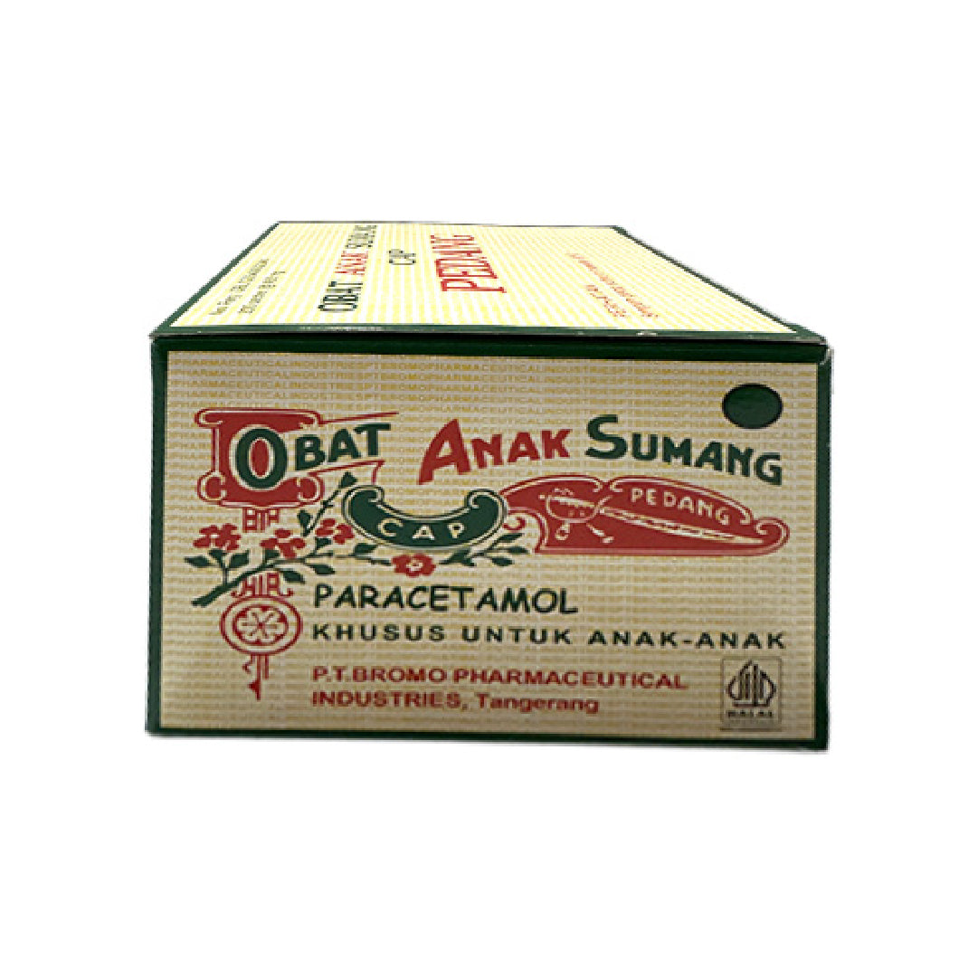 Obat Anak Sumang Cap Pedang Serbuk 150 Mg