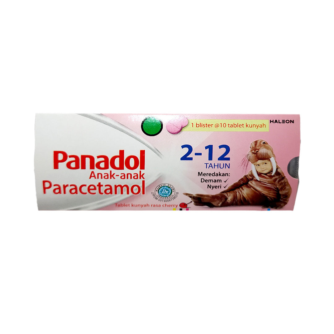 Panadol Anak-Anak Sterling Tablet Kunyah 120 Mg