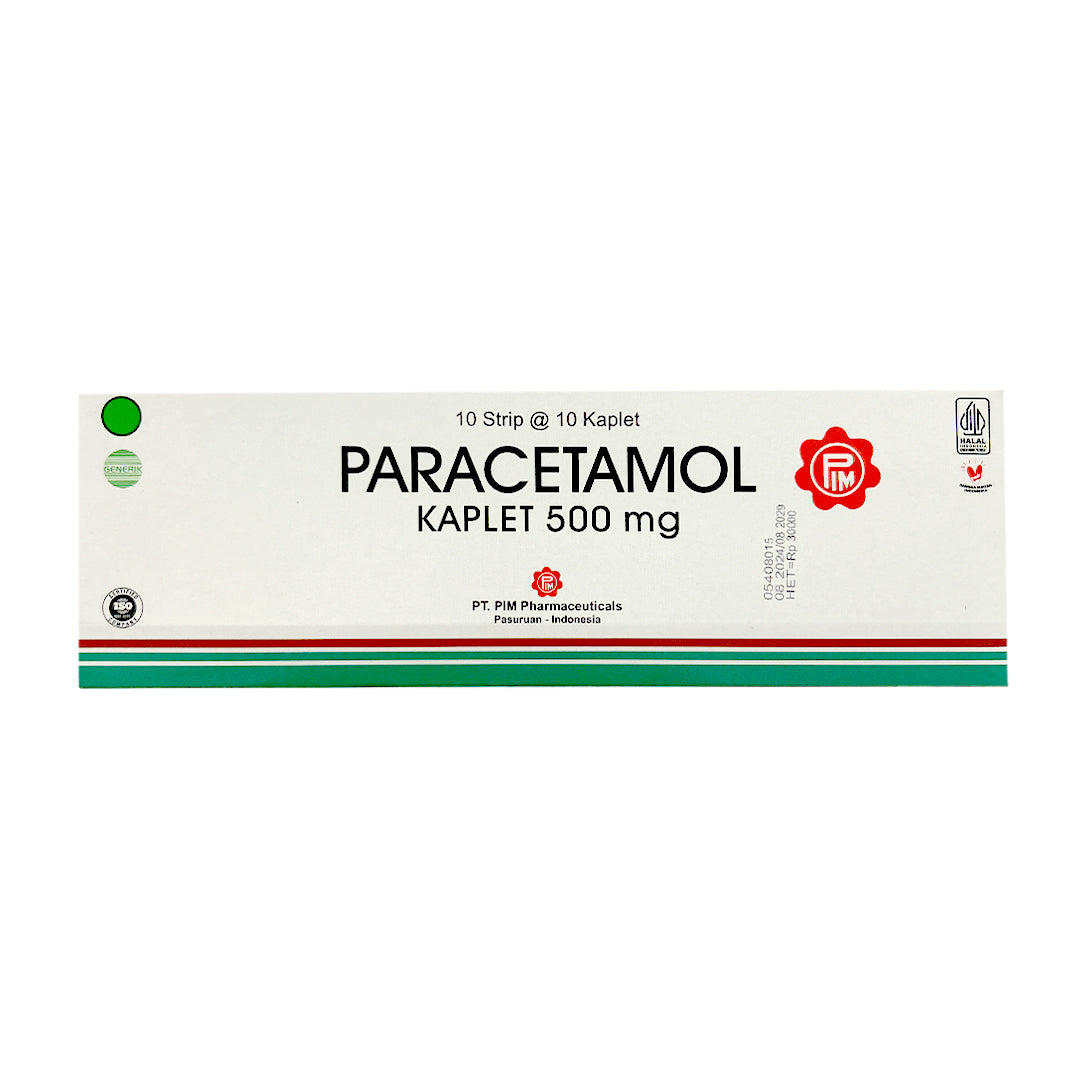 Paracetamol Pim Kaplet 500 Mg