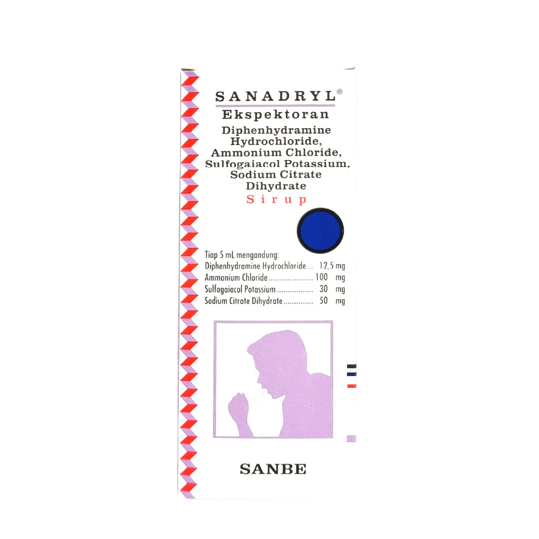 Sanadryl Expectorant Sirup